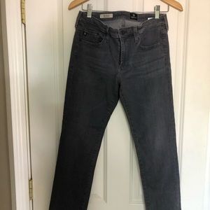 AG slim straight grey jeans 29R